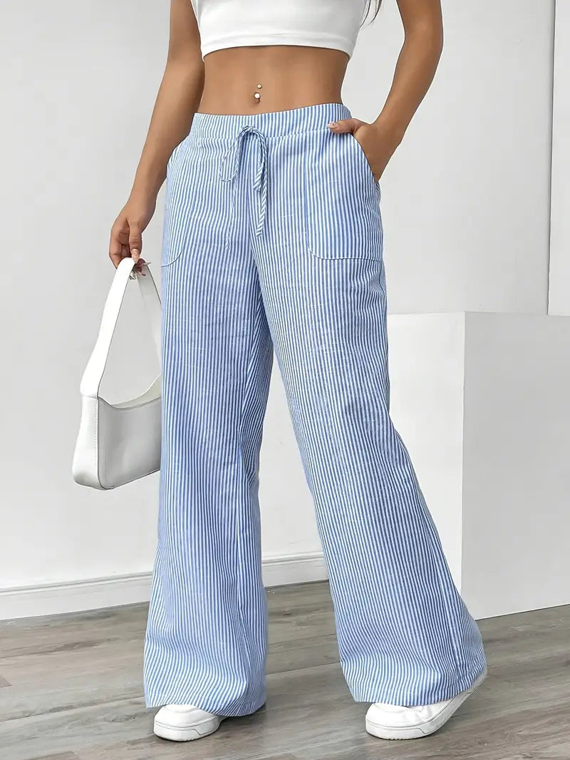 Alina | Pantalones Casual con Cuerda de Estilo