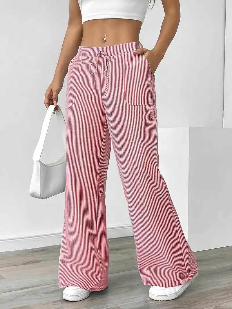 Alina | Pantalones Casual con Cuerda de Estilo