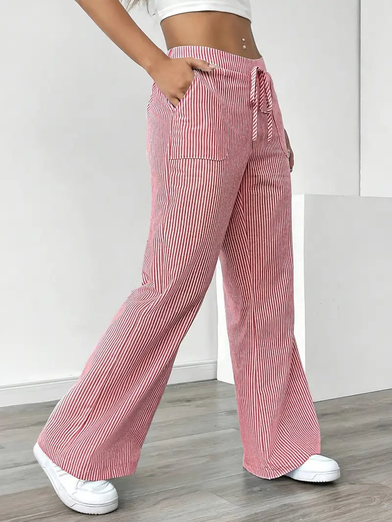 Alina | Pantalones Casual con Cuerda de Estilo