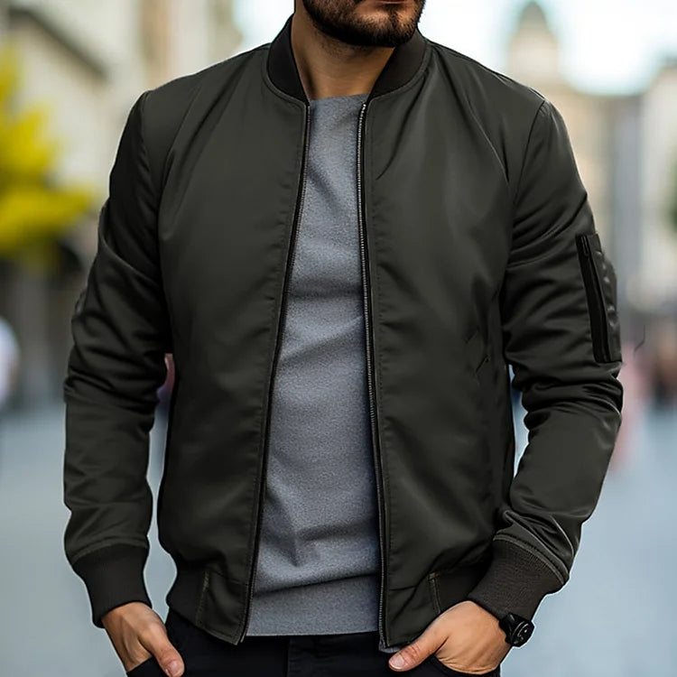 JASPER – Chaqueta bomber clásica para hombres