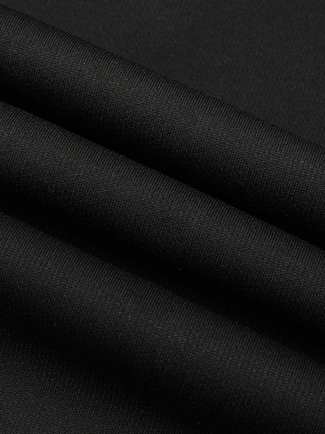 Pantalones deportivos casuales para hombres con cordón | corte ancho y piernas rectas