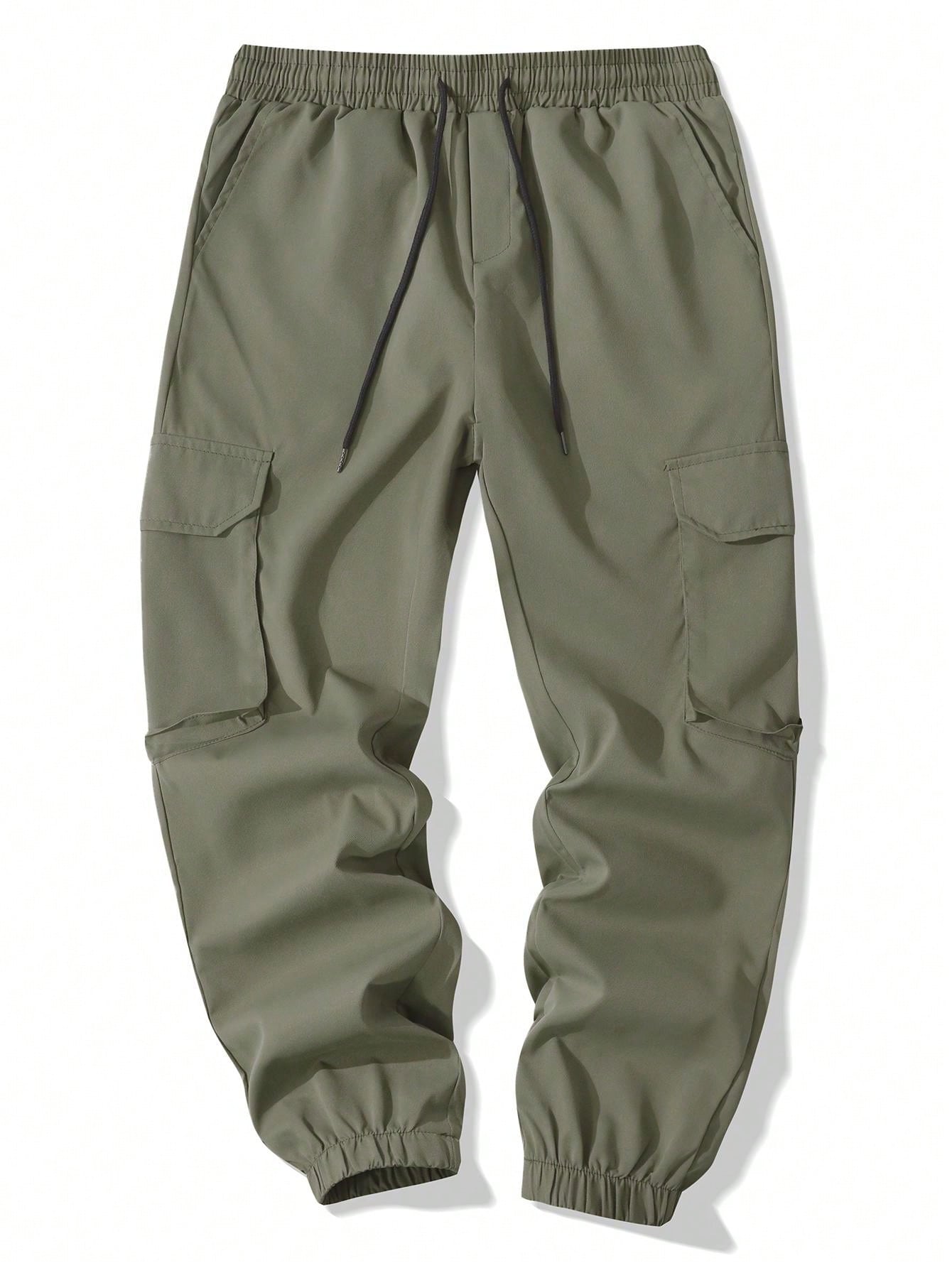 Pantalones Cargo Nuevos para Hombre | Pantalones Multi-Bolsillos | Pantalones Ajustados Casual para Exterior