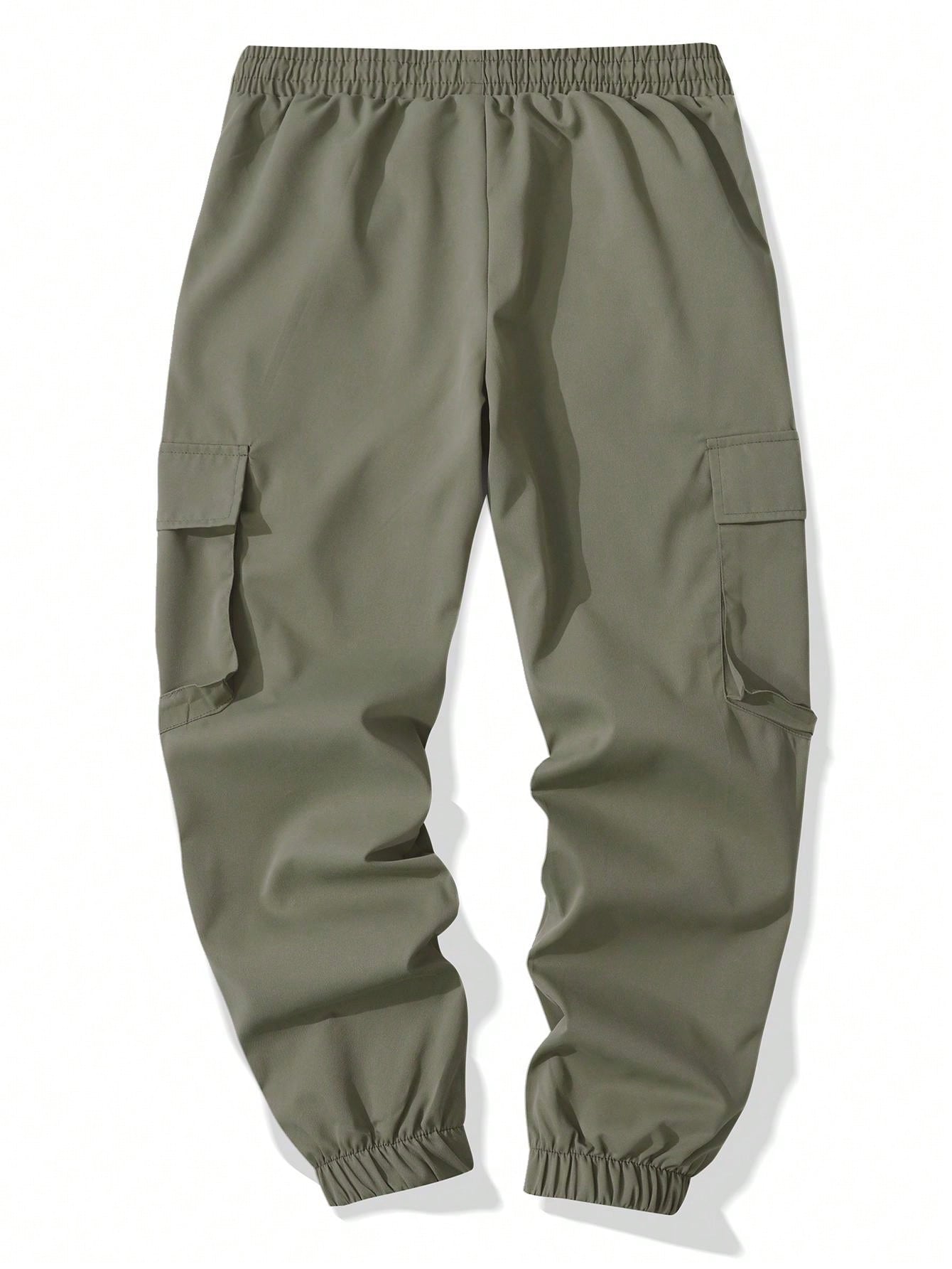 Pantalones Cargo Nuevos para Hombre | Pantalones Multi-Bolsillos | Pantalones Ajustados Casual para Exterior