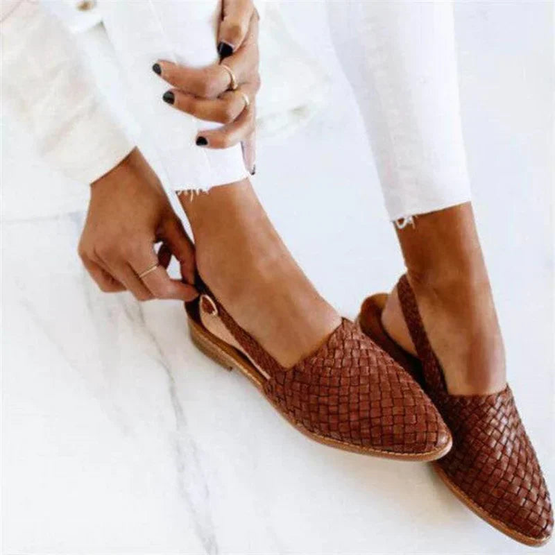 Cleo | Elegantes Mocasines Trenzados
