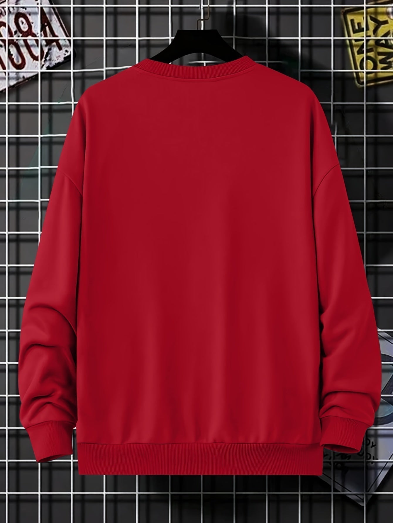 Suéter Oversized de Moda con Estampado 'Milano' para Hombres | Perfecto para Otoño e Invierno