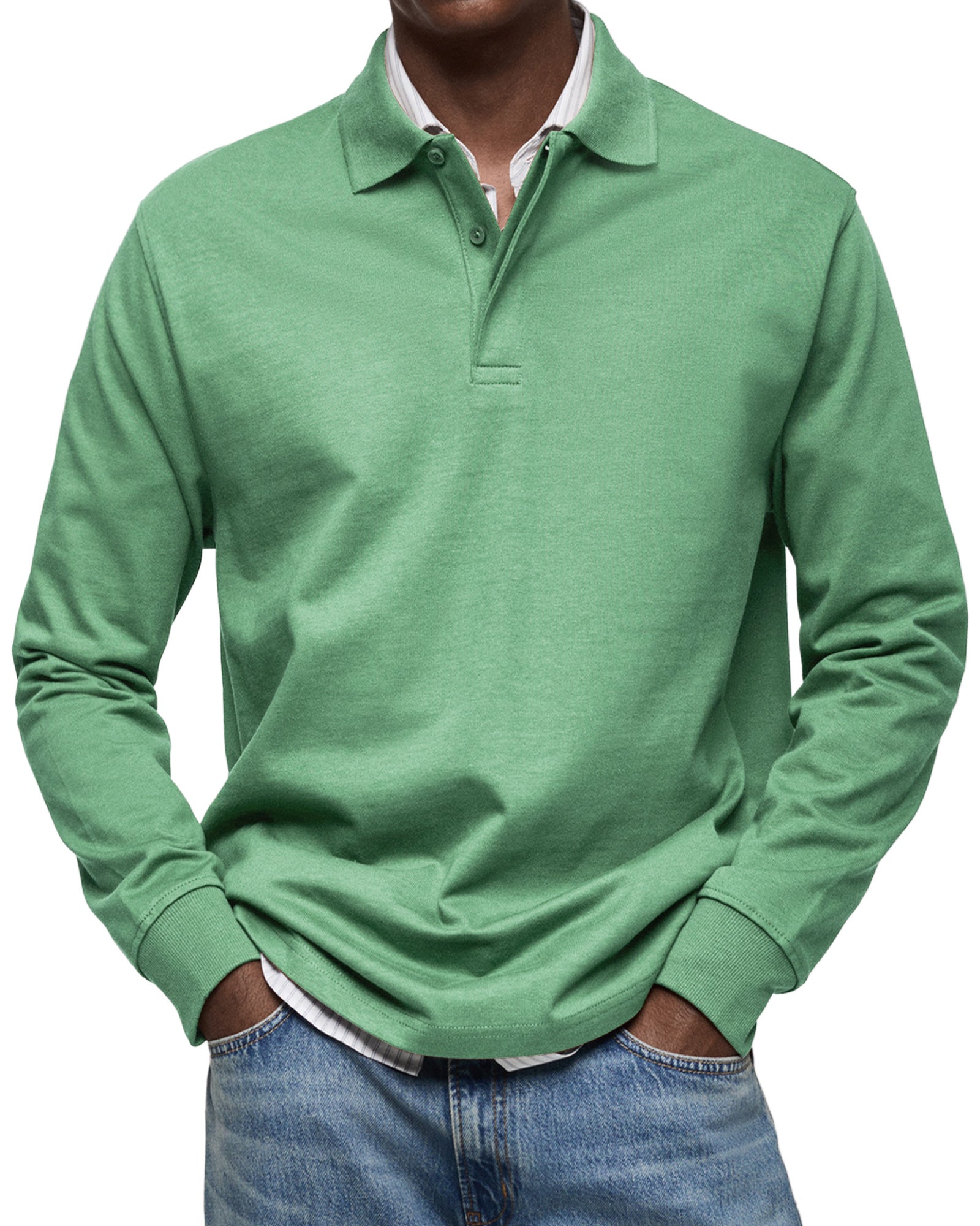 Alexandre™ | Polo de Manga Larga Casual