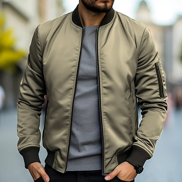 JASPER – Chaqueta bomber clásica para hombres