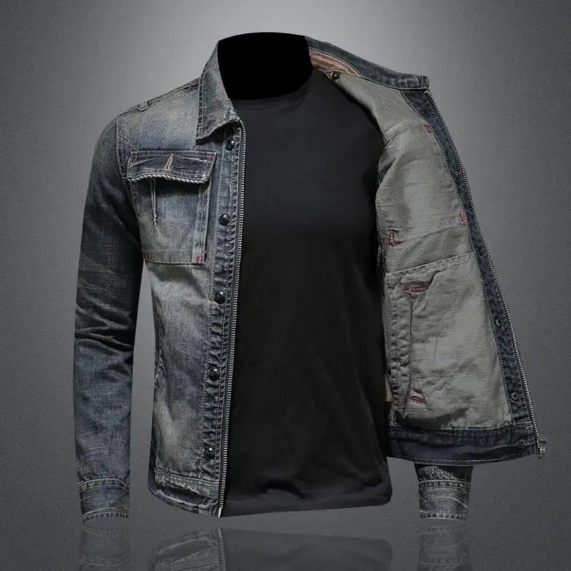 Iván - Chaqueta de Mezclilla Clásica