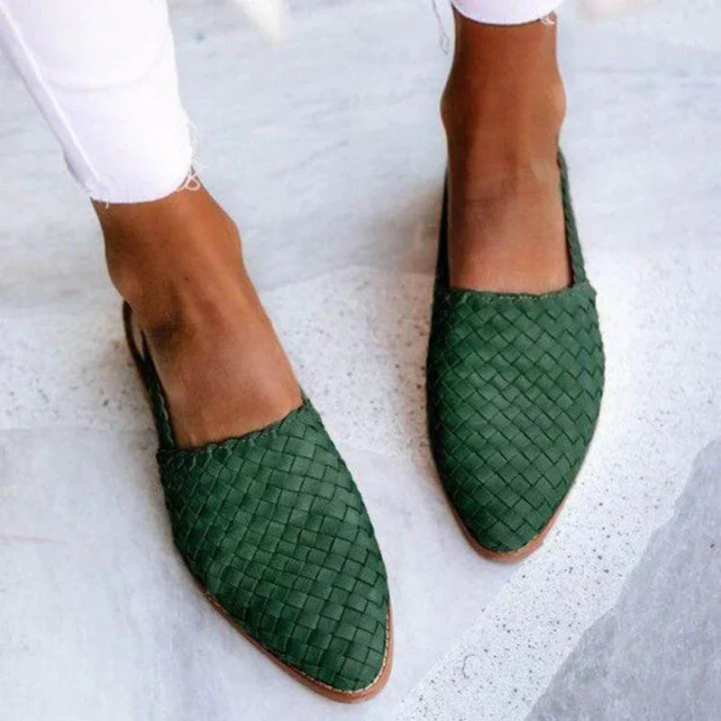 Cleo | Elegantes Mocasines Trenzados