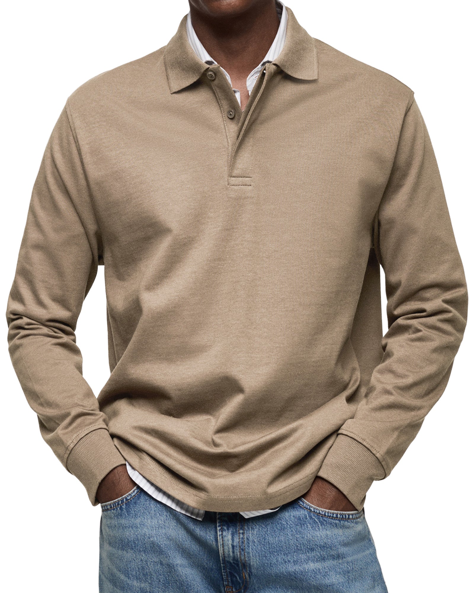 Alexandre™ | Polo de Manga Larga Casual