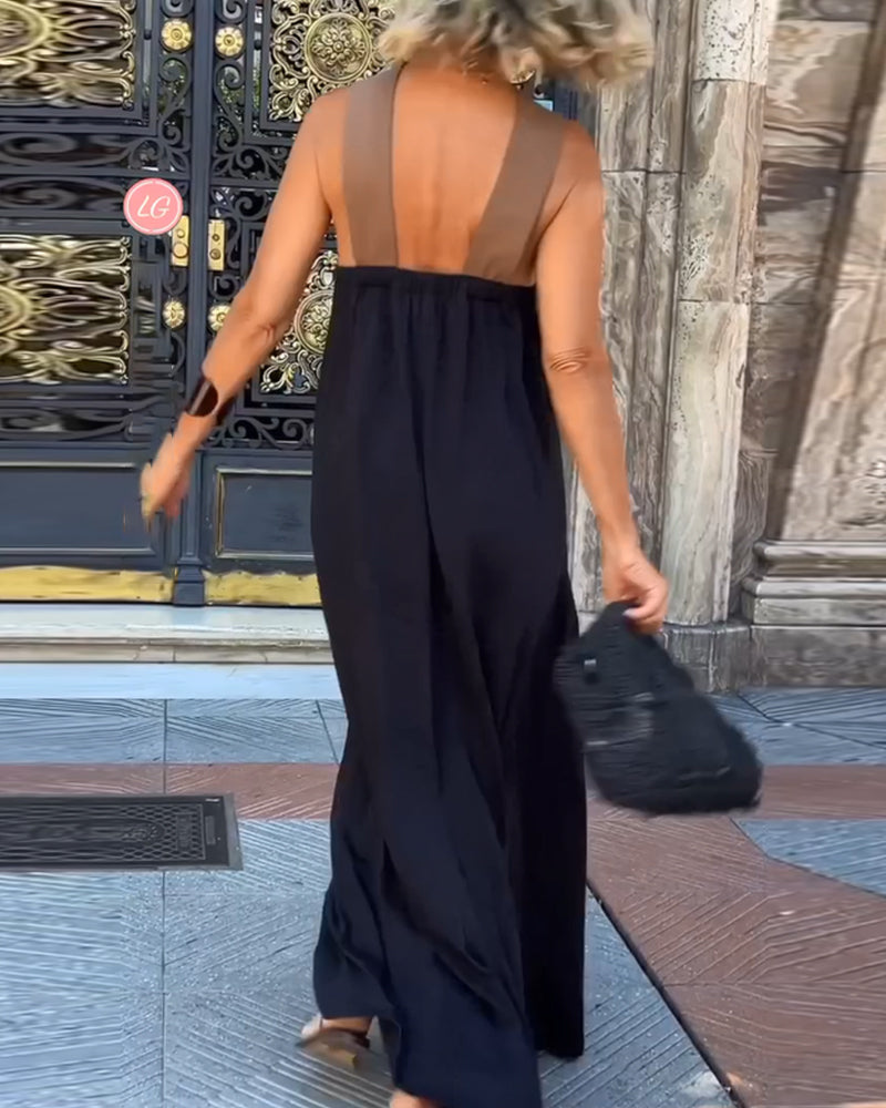 Nicole - Vestido Elegante de Escote Cruzado