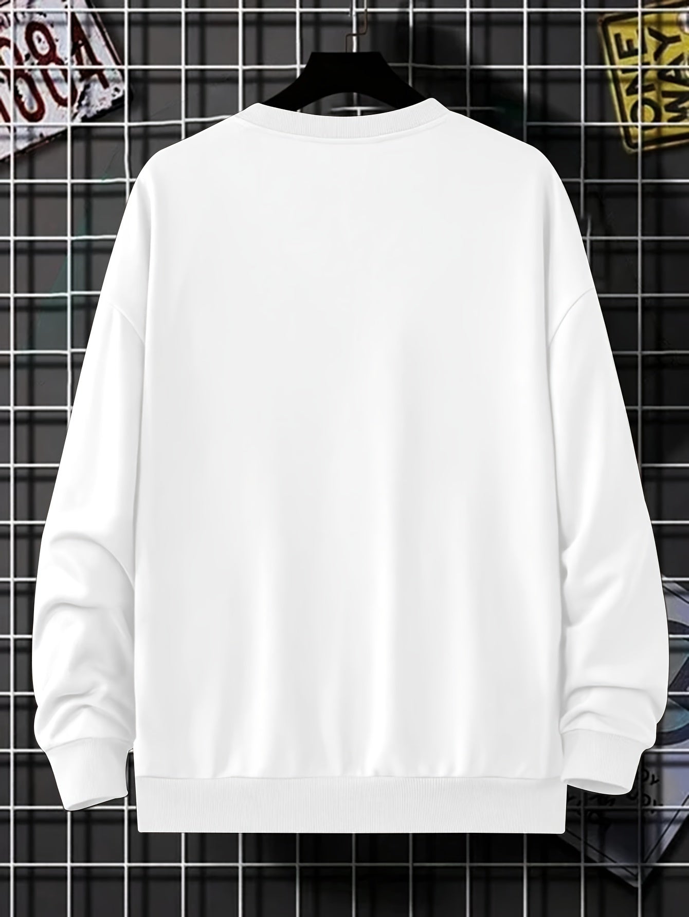 Suéter Oversized de Moda con Estampado 'Milano' para Hombres | Perfecto para Otoño e Invierno