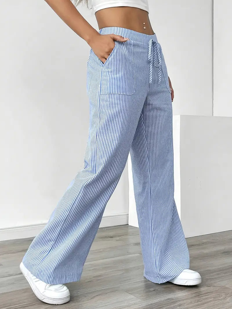Alina | Pantalones Casual con Cuerda de Estilo