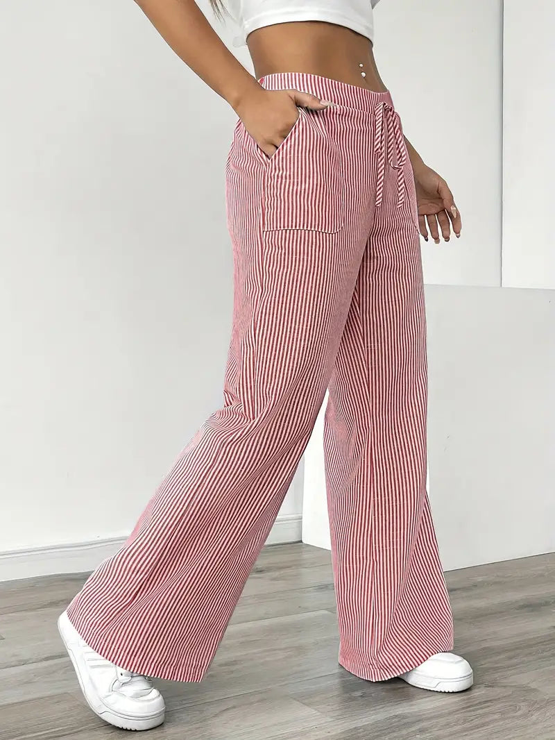 Alina | Pantalones Casual con Cuerda de Estilo