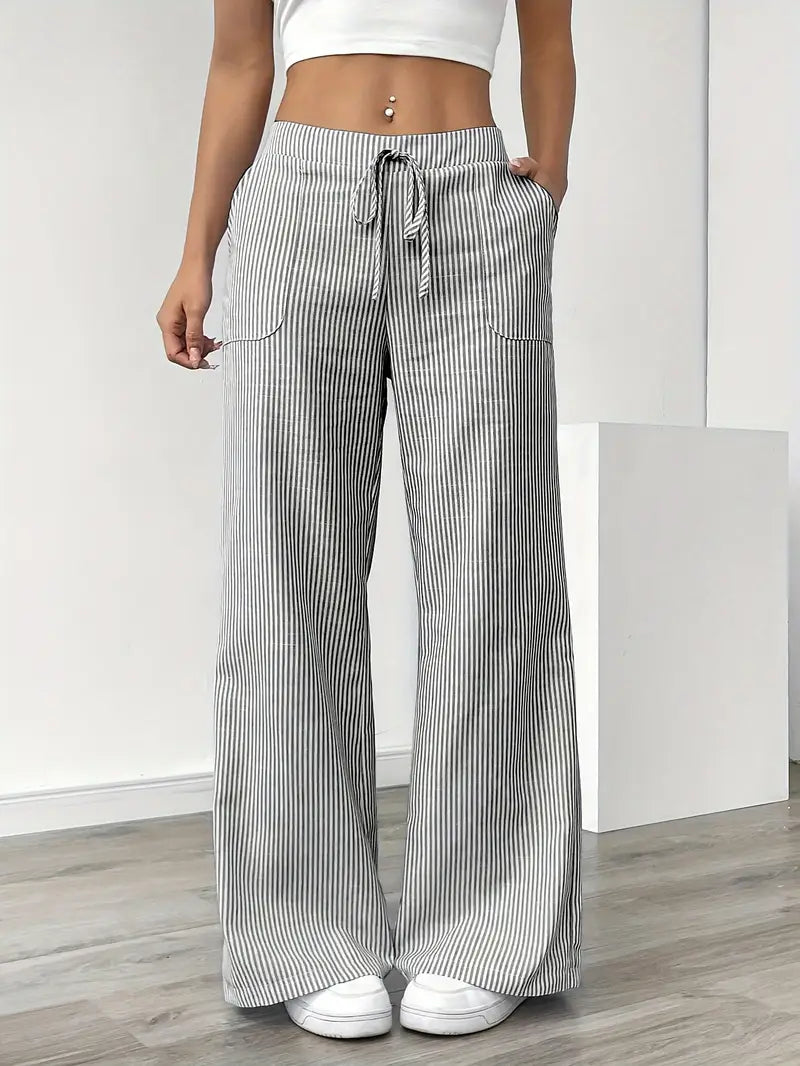 Alina | Pantalones Casual con Cuerda de Estilo