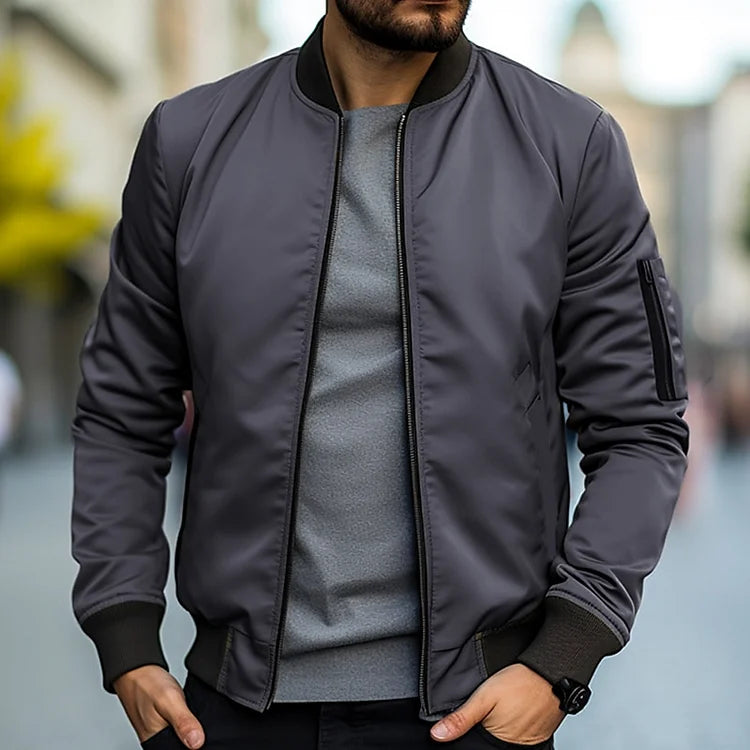 JASPER – Chaqueta bomber clásica para hombres