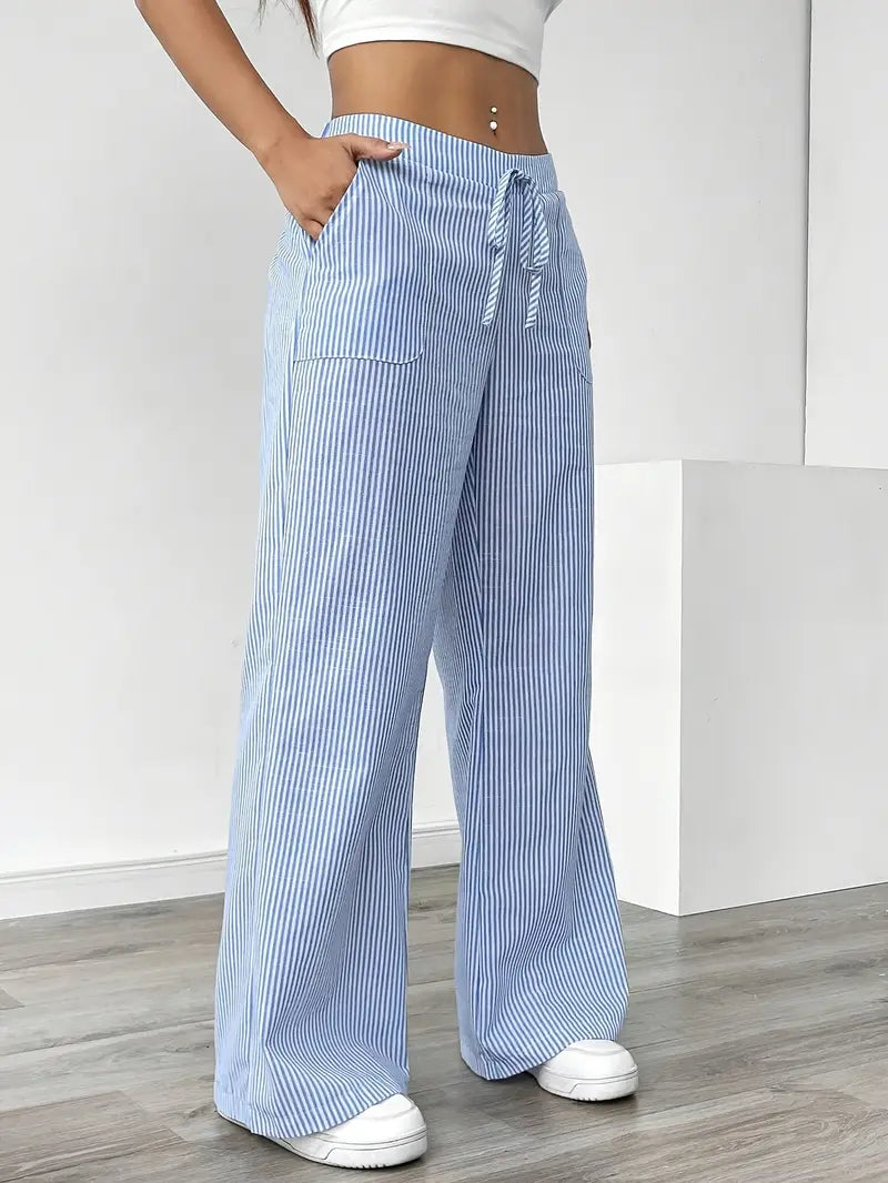 Alina | Pantalones Casual con Cuerda de Estilo