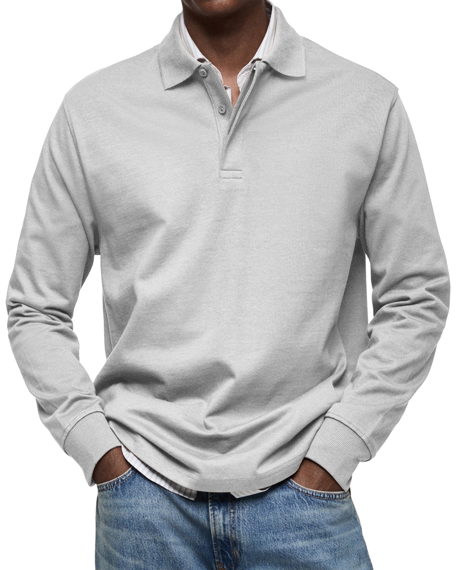 Alexandre™ | Polo de Manga Larga Casual