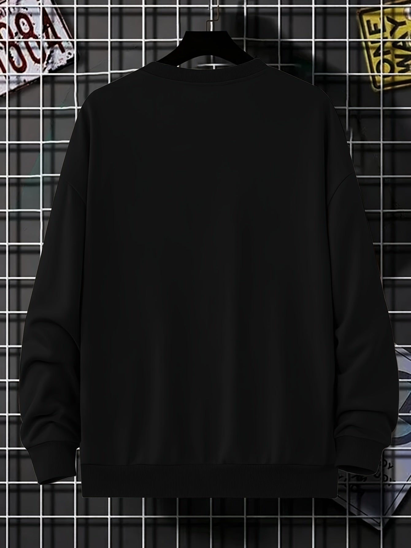 Suéter Oversized de Moda con Estampado 'Milano' para Hombres | Perfecto para Otoño e Invierno