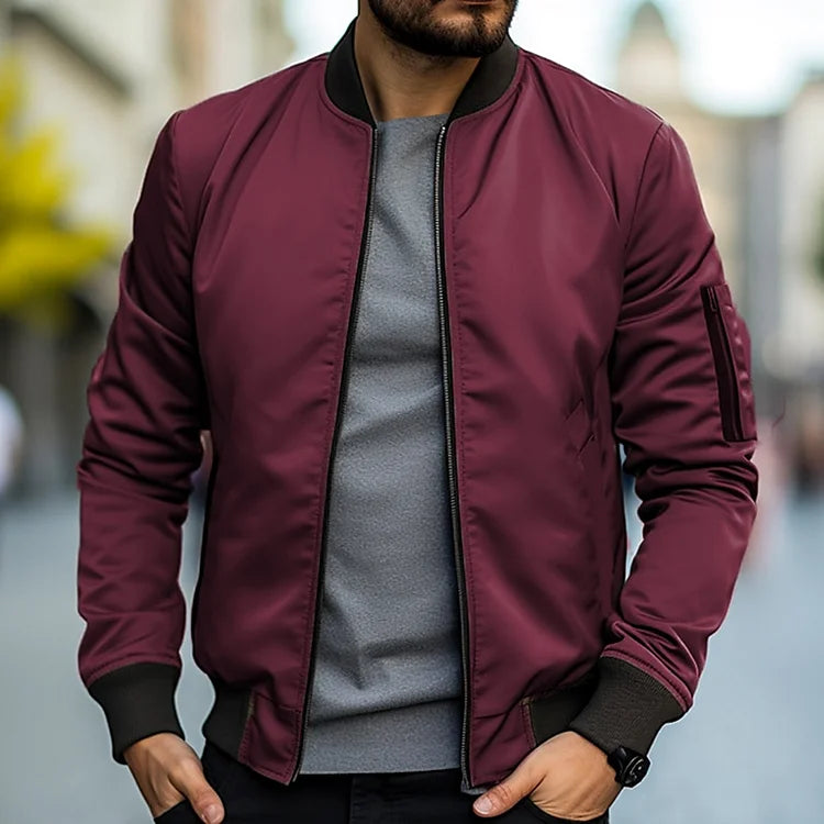 JASPER – Chaqueta bomber clásica para hombres