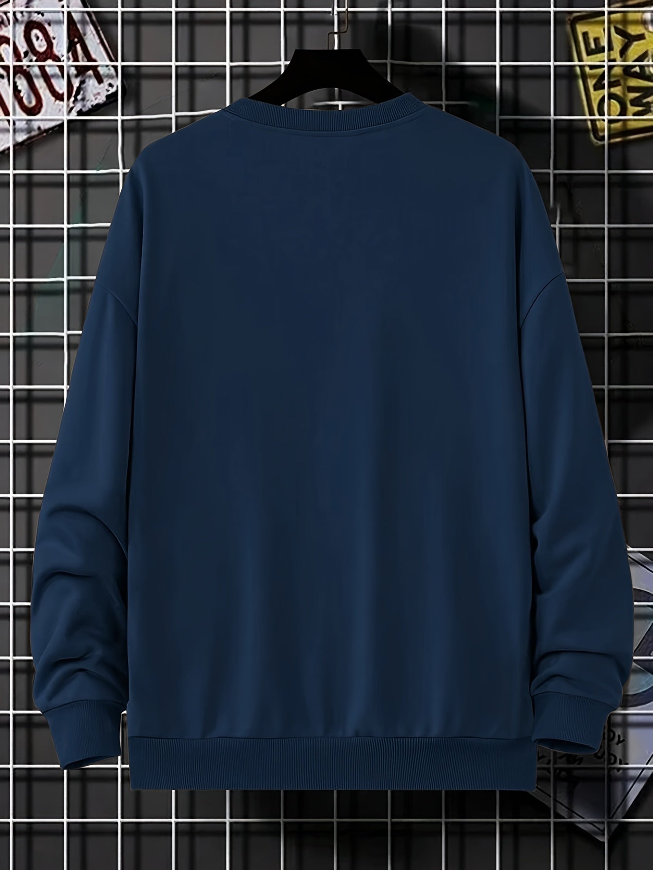 Suéter Oversized de Moda con Estampado 'Milano' para Hombres | Perfecto para Otoño e Invierno