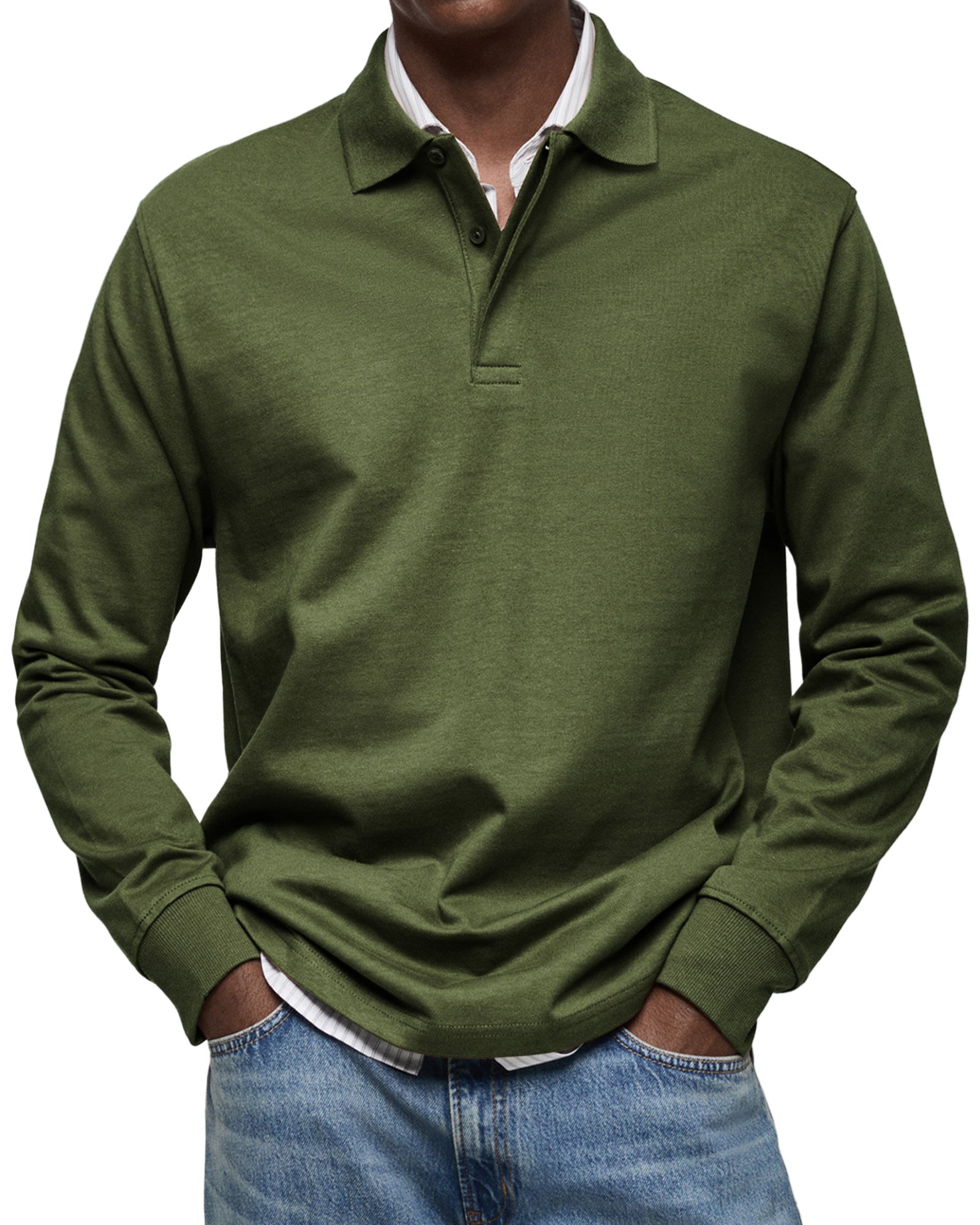 Alexandre™ | Polo de Manga Larga Casual