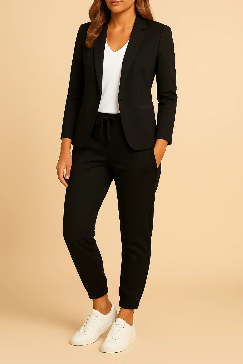Capri - Conjunto de Blazer y Pantalones de Estilo Atrevido para Mujeres