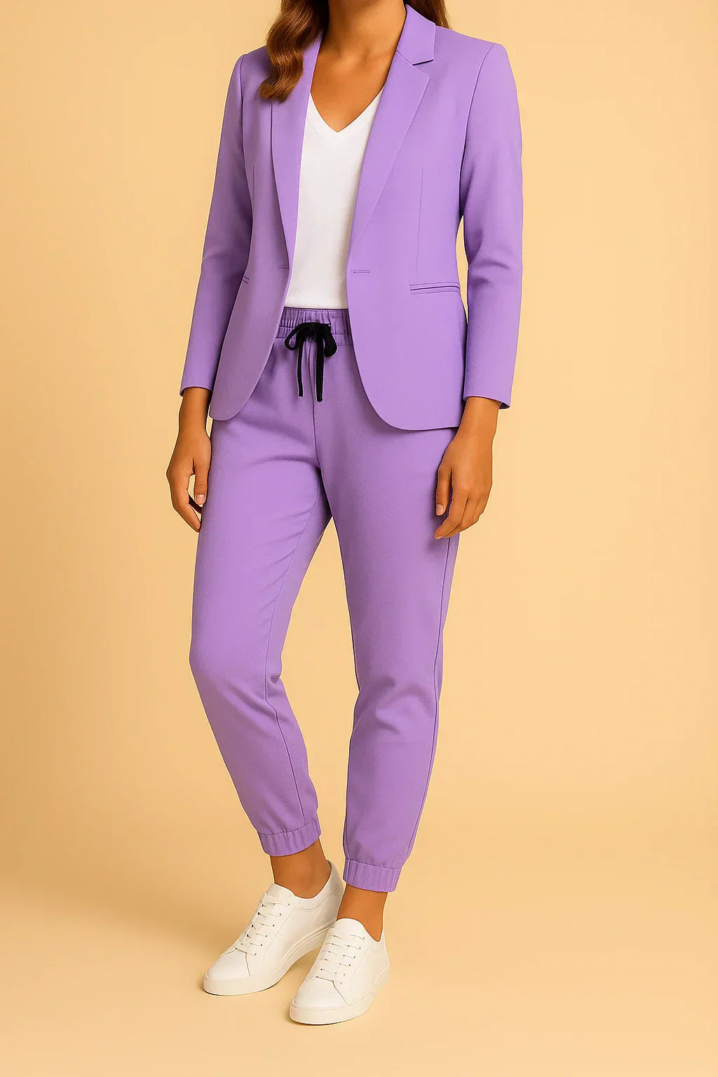 Capri - Conjunto de Blazer y Pantalones de Estilo Atrevido para Mujeres