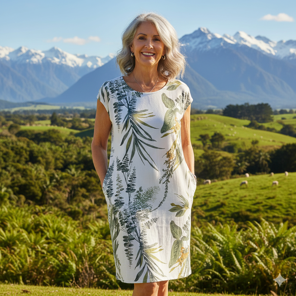 Sunniva | Vestido de Lona Charm