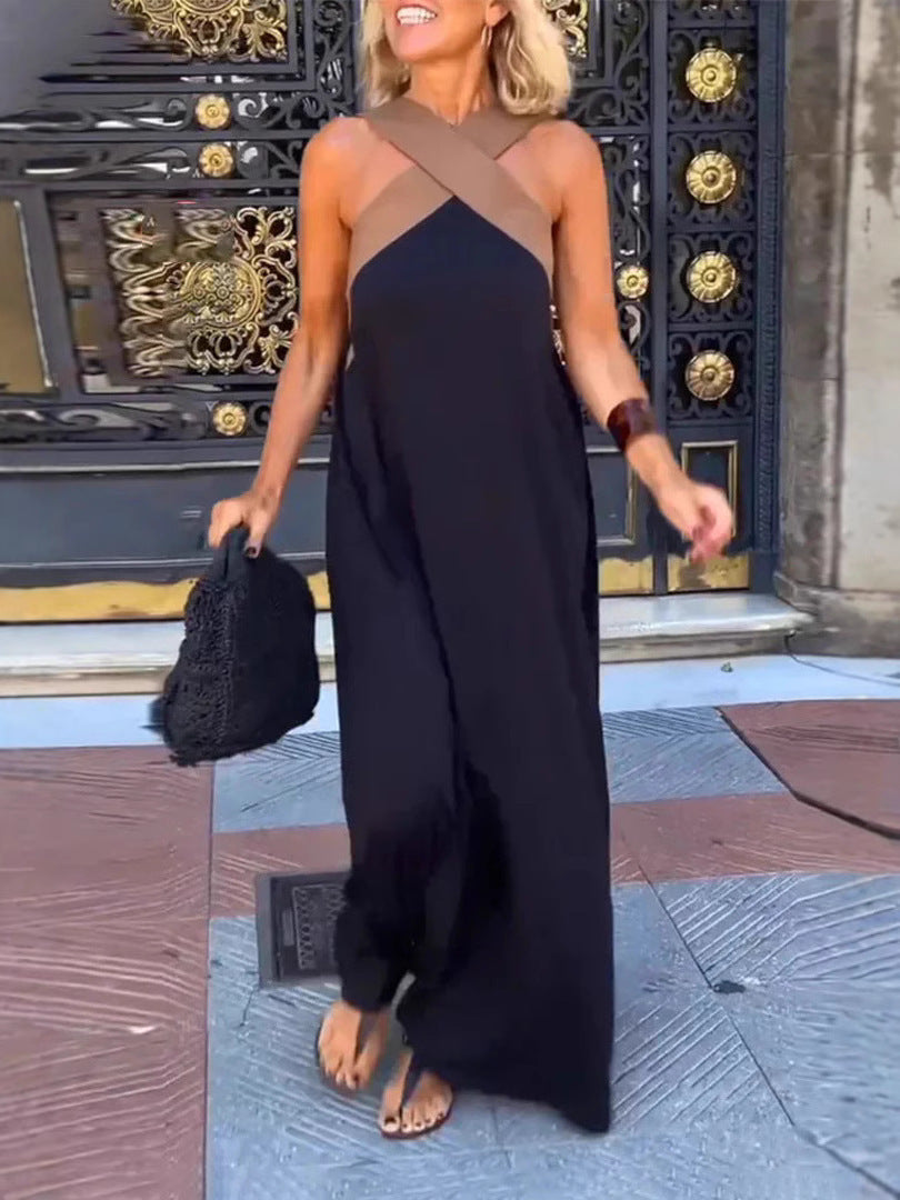 Nicole - Vestido Elegante de Escote Cruzado