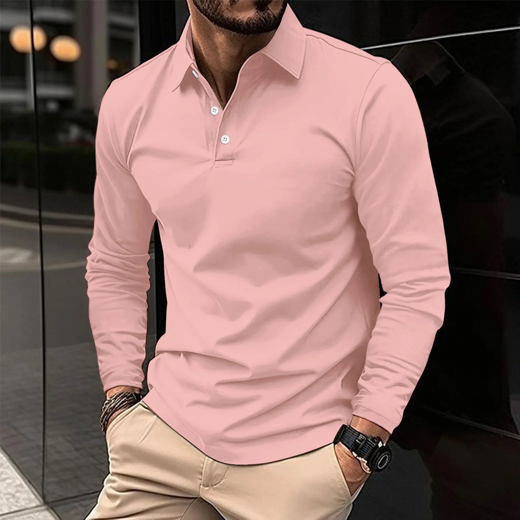 Ralph | Polo casual de manga larga