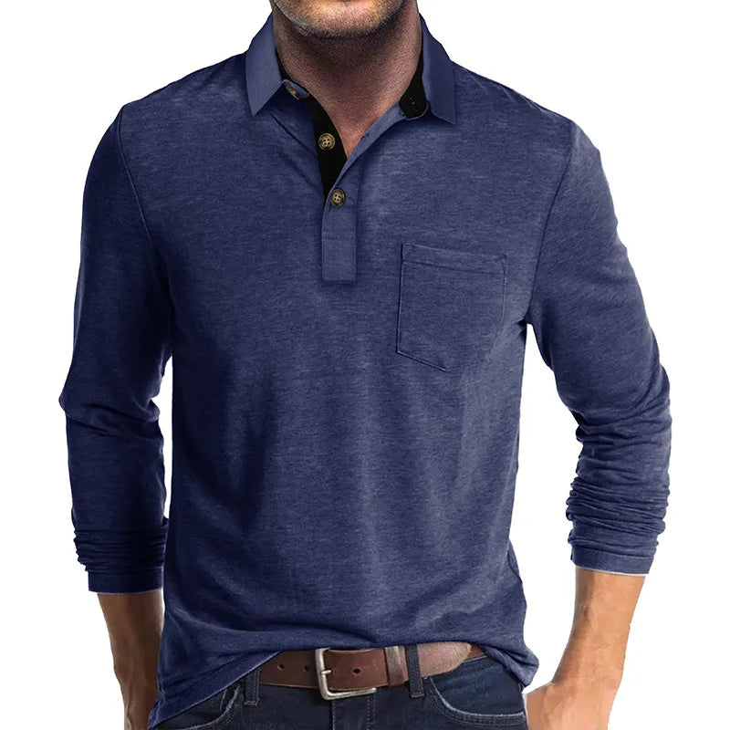 Jörg | Camiseta de manga larga de un solo color