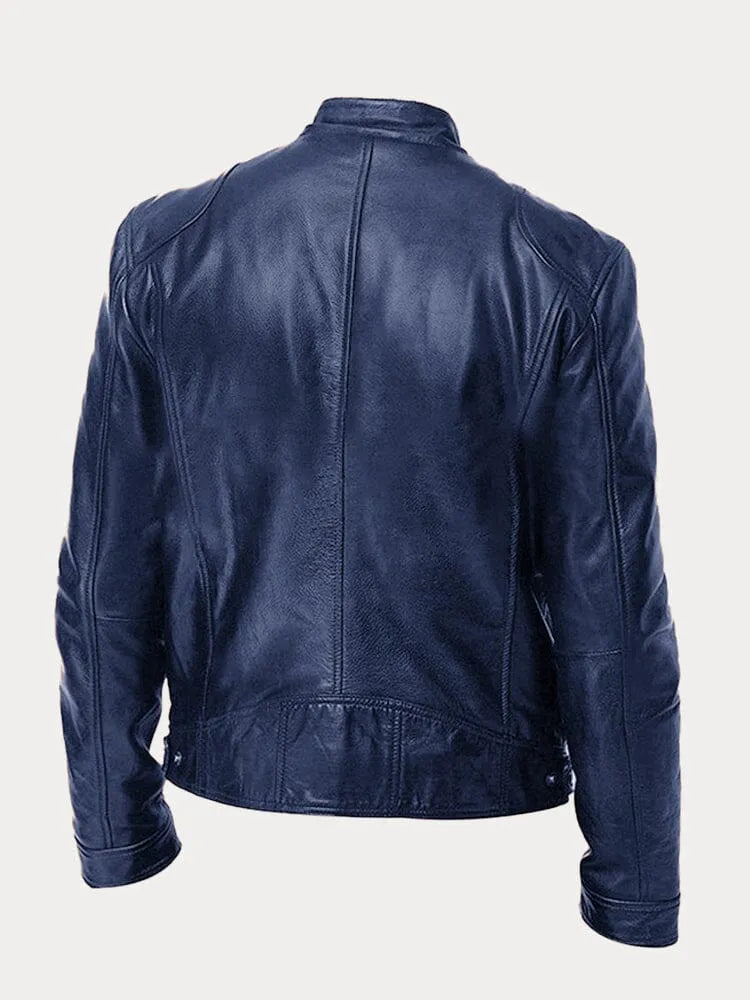 Chaqueta de Piel Casual