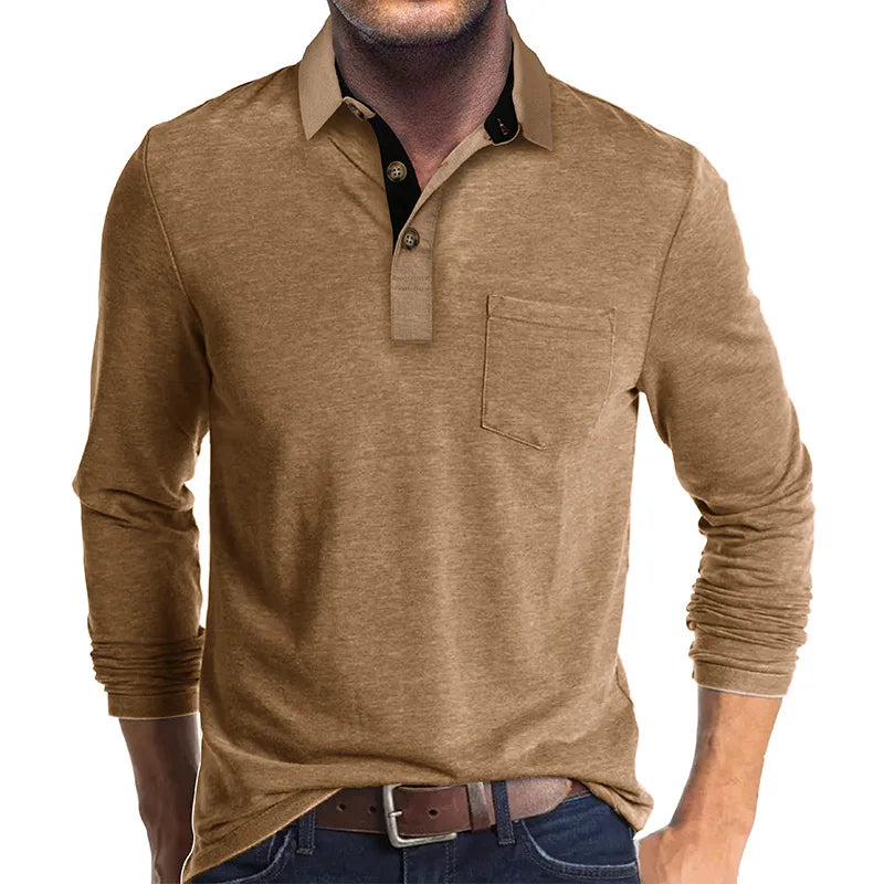 Jörg | Camiseta de manga larga de un solo color