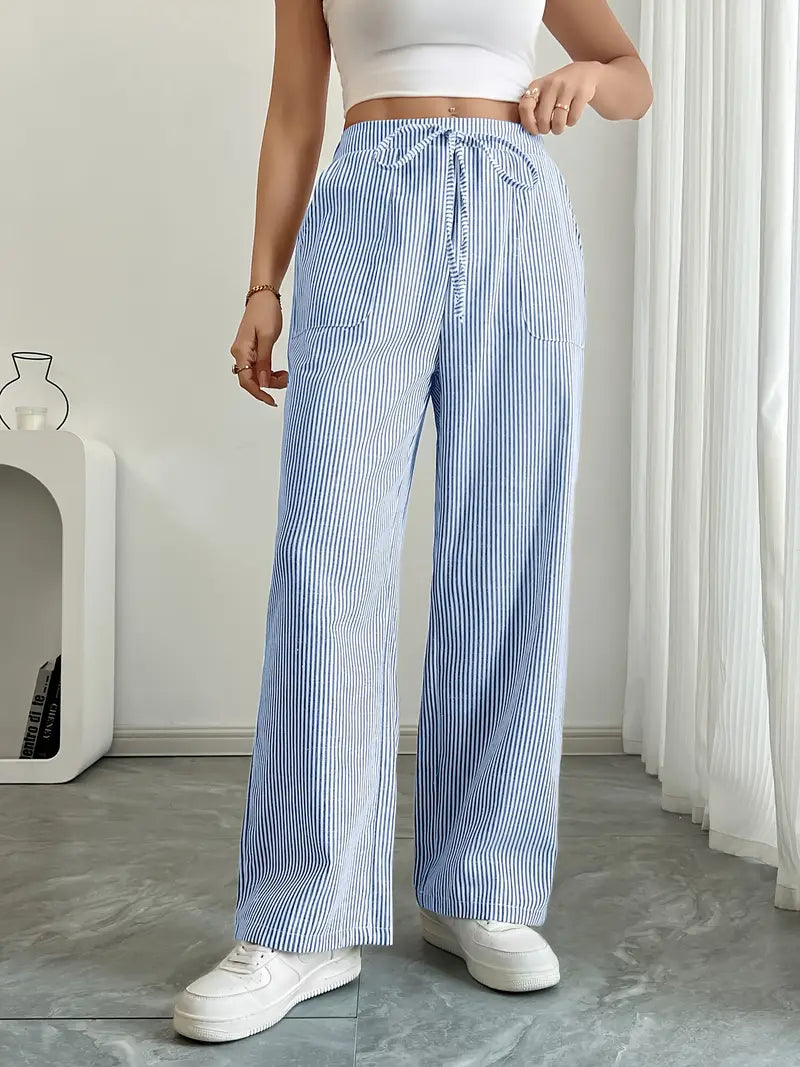 Alina | Pantalones Casual con Cuerda de Estilo
