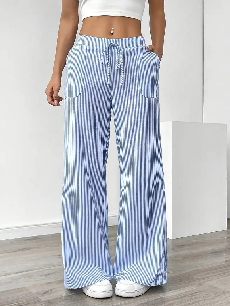 Alina | Pantalones Casual con Cuerda de Estilo