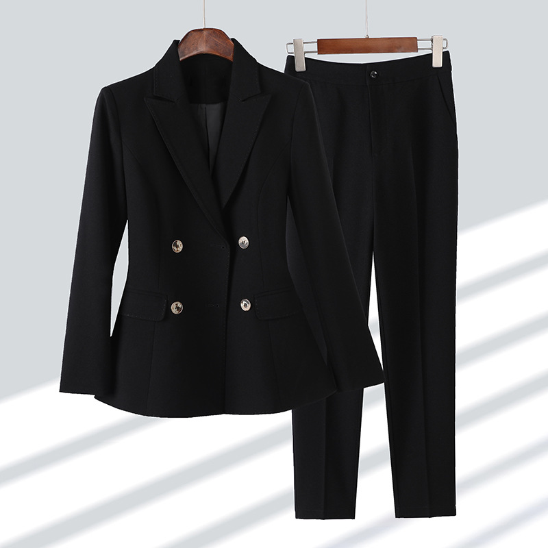 Aven - Blazer Clásico de 4 Botones con Pantalones a Juego