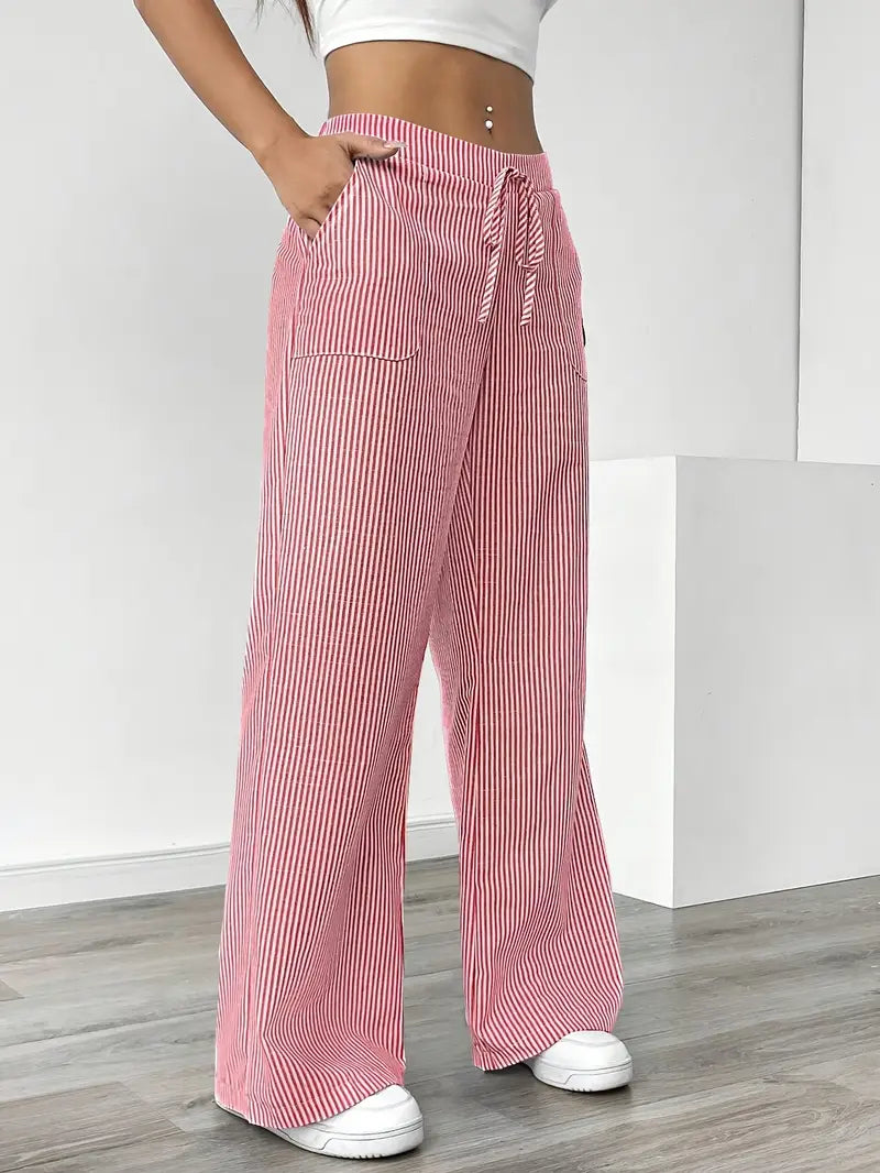 Alina | Pantalones Casual con Cuerda de Estilo