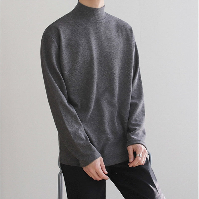 Robles | Suéter de lujo con cuello alto para hombres - Moda de punto cómoda