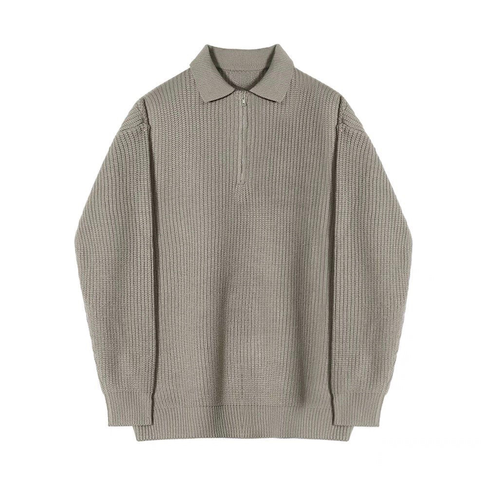EMIL | Suéter Elegante con Media Cremallera