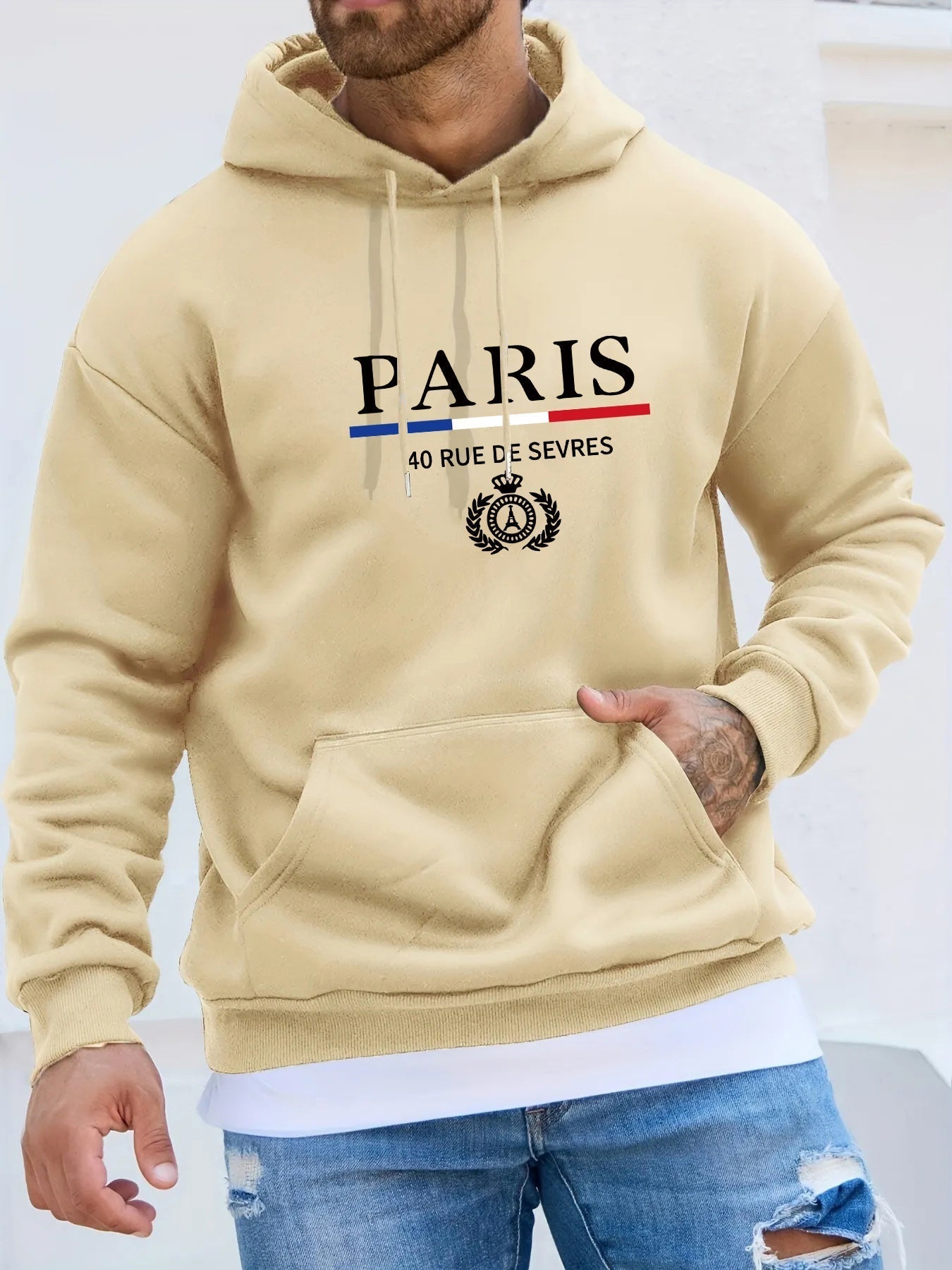 KOLME – Sudadera de París para Hombres