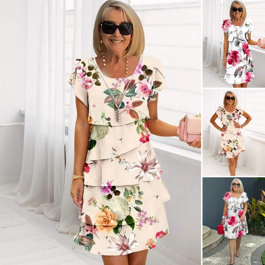 Lyra - Vestido Elegante Floral y Divertido