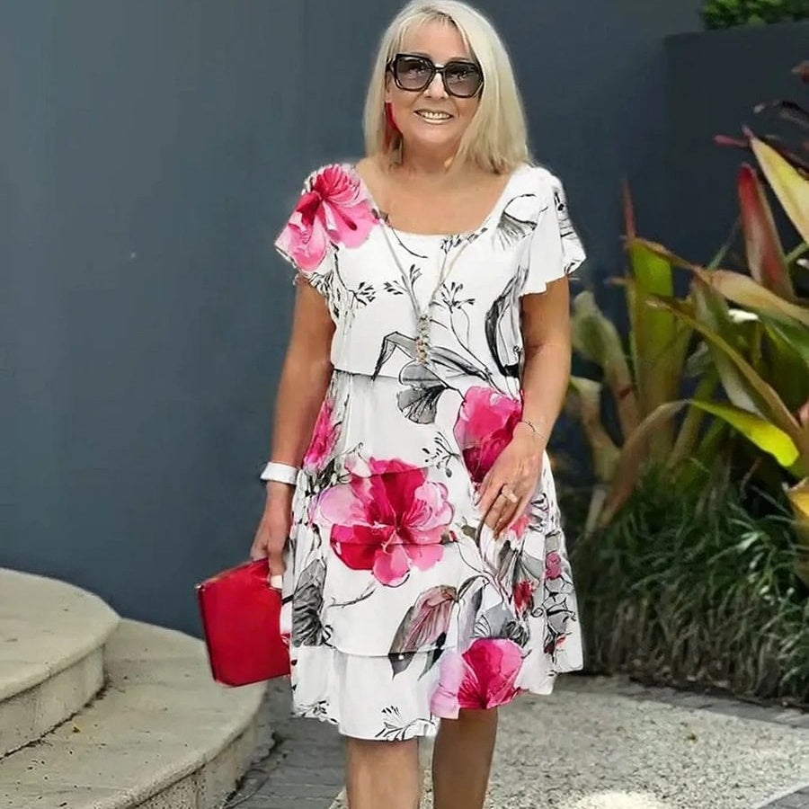 Lyra - Vestido Elegante Floral y Divertido