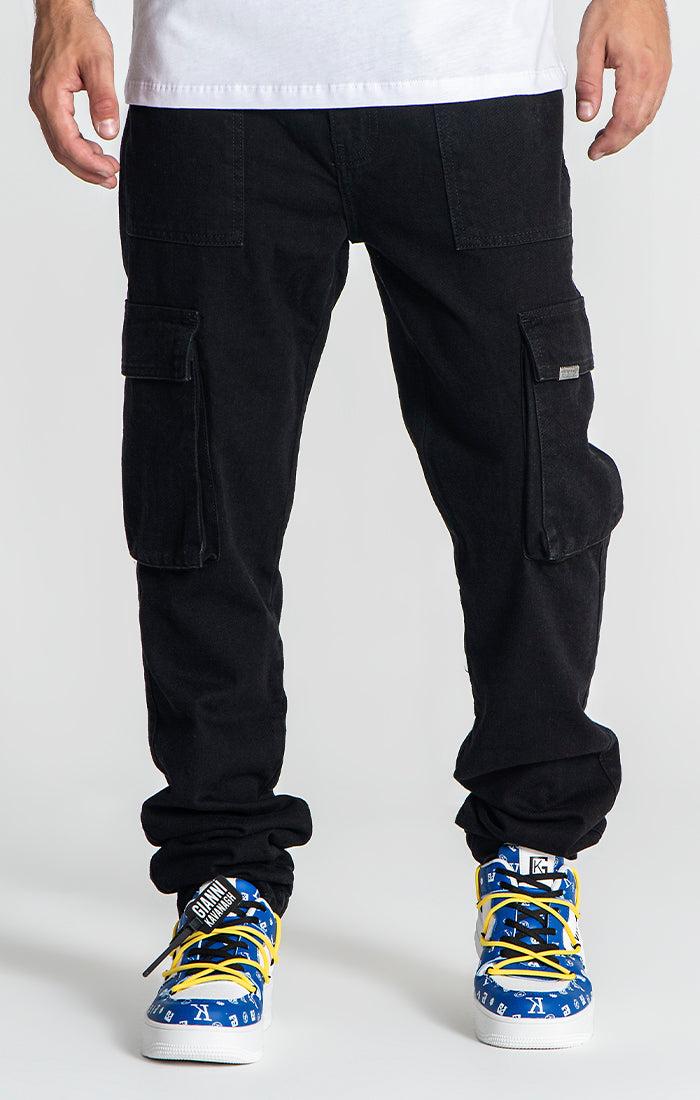 Pantalones cargo híbridos negros