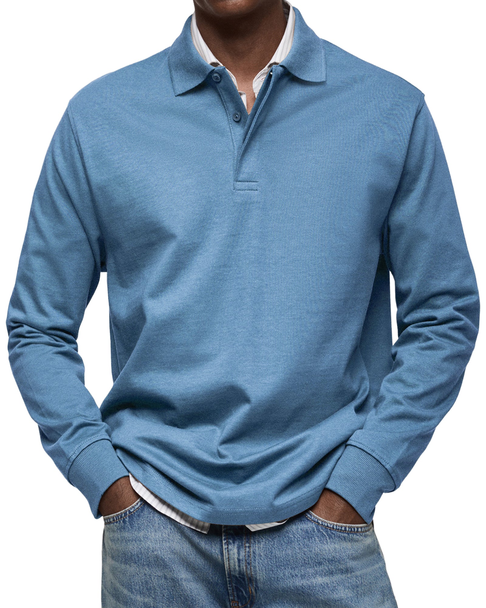 Alexandre™ | Polo de Manga Larga Casual