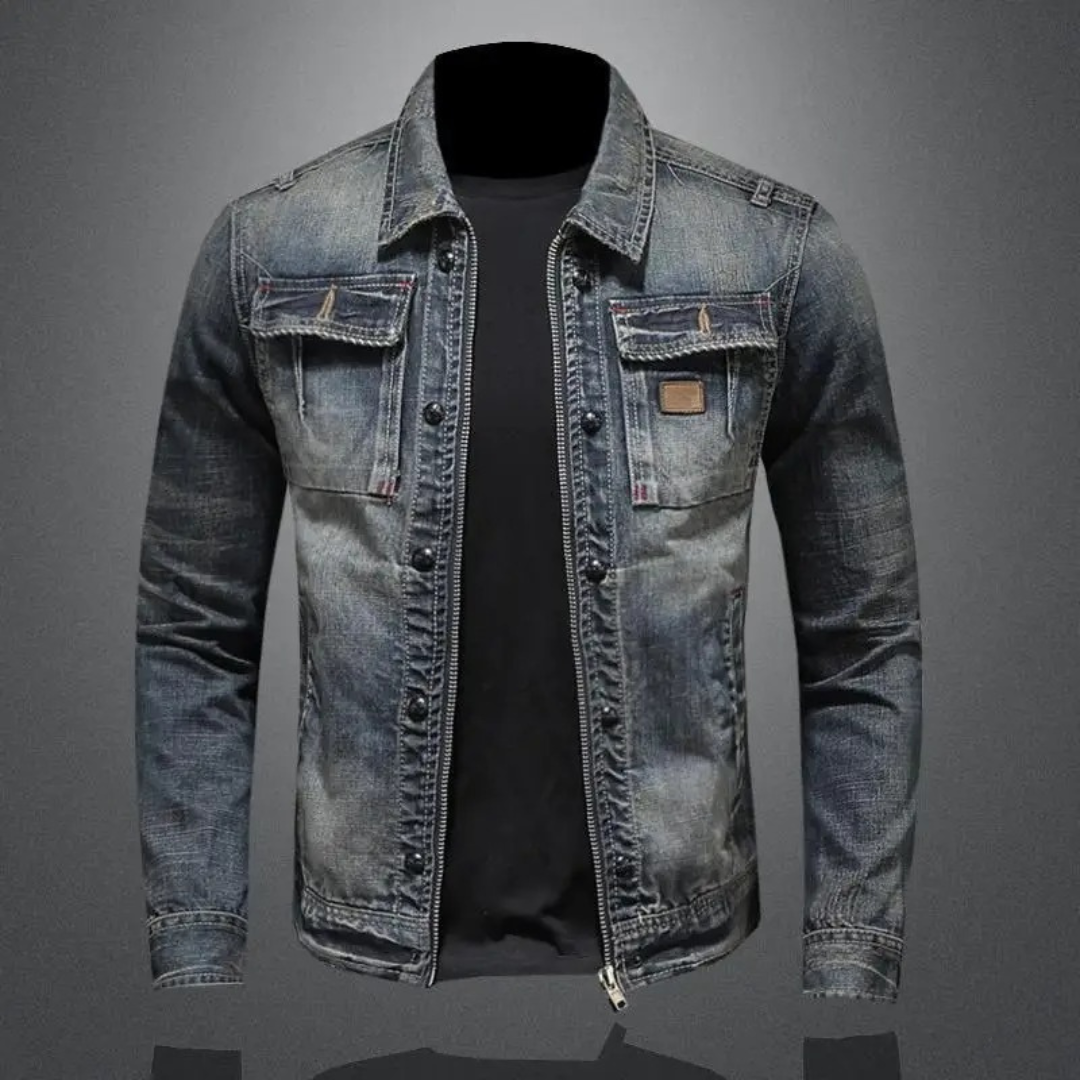 Iván - Chaqueta de Mezclilla Clásica
