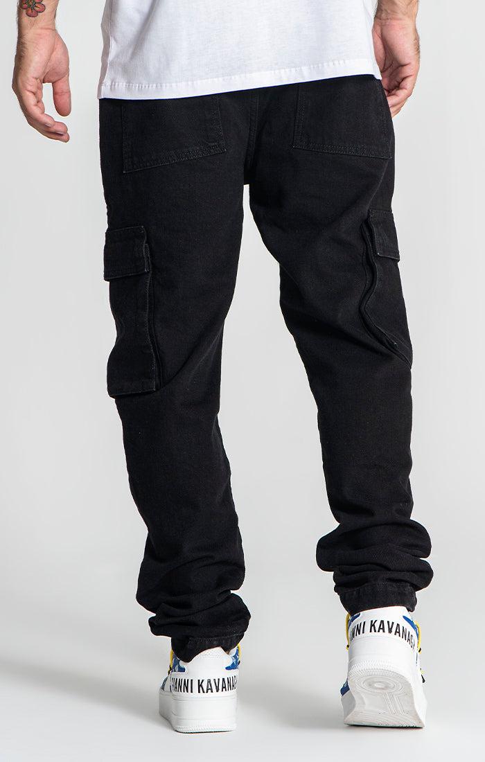 Pantalones cargo híbridos negros