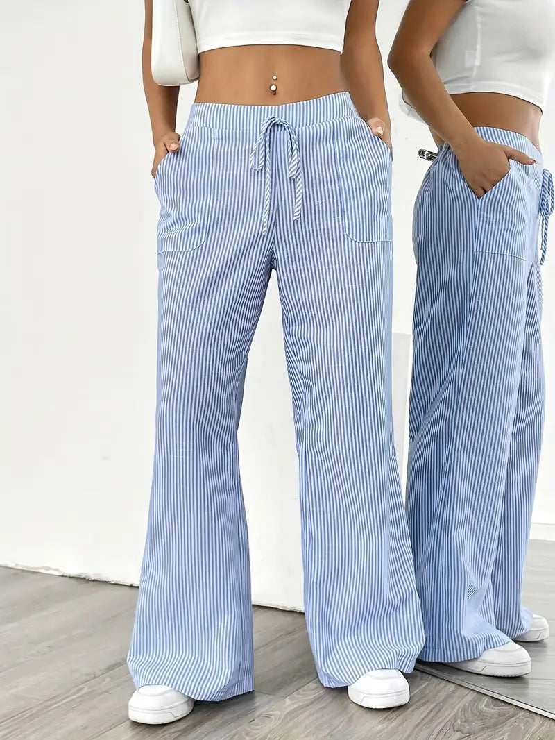 Alina | Pantalones Casual con Cuerda de Estilo