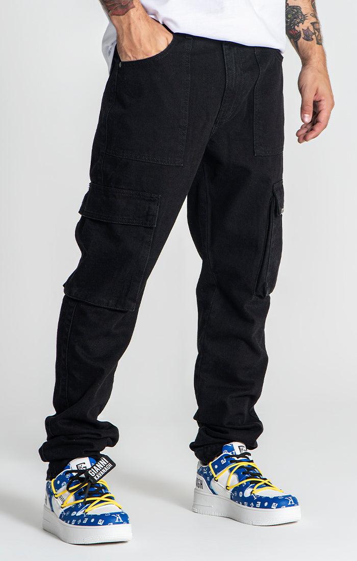 Pantalones cargo híbridos negros