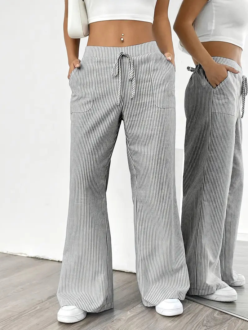 Alina | Pantalones Casual con Cuerda de Estilo